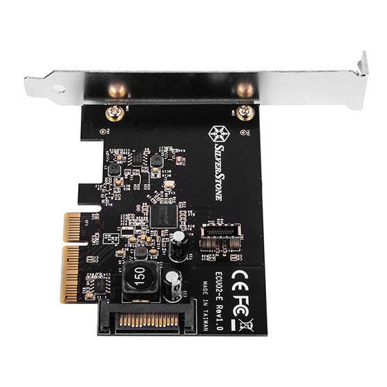 EAN 4710679810478 - Silverstone ECU02-E tarjeta y adaptador de interfaz Interno USB 3.2 Gen 2 (3.1 Gen 2) imagen 8