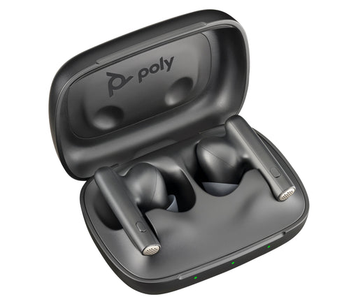 EAN 0197497053951 - Poly Voyager Free 60 UC Carbon Black Earbuds +BT700 USB-A Adapter +Basic Charge Case Auriculares Inalámbr imagen 2