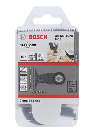 EAN 3165140935982 - Bosch 2 608 664 485 accesorio para herramienta multifunción Juego de aspas imagen 2