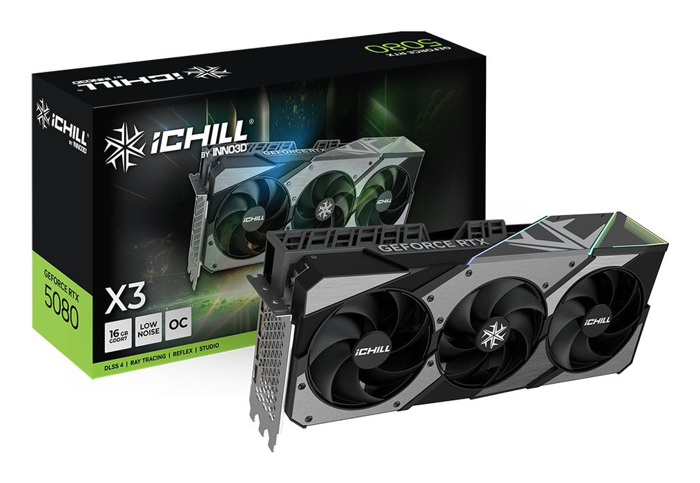 EAN 8886307701787 - INNO3D iChill GeForce RTX 5080 X3 V2 NVIDIA 16 GB GDDR7 imagen 3