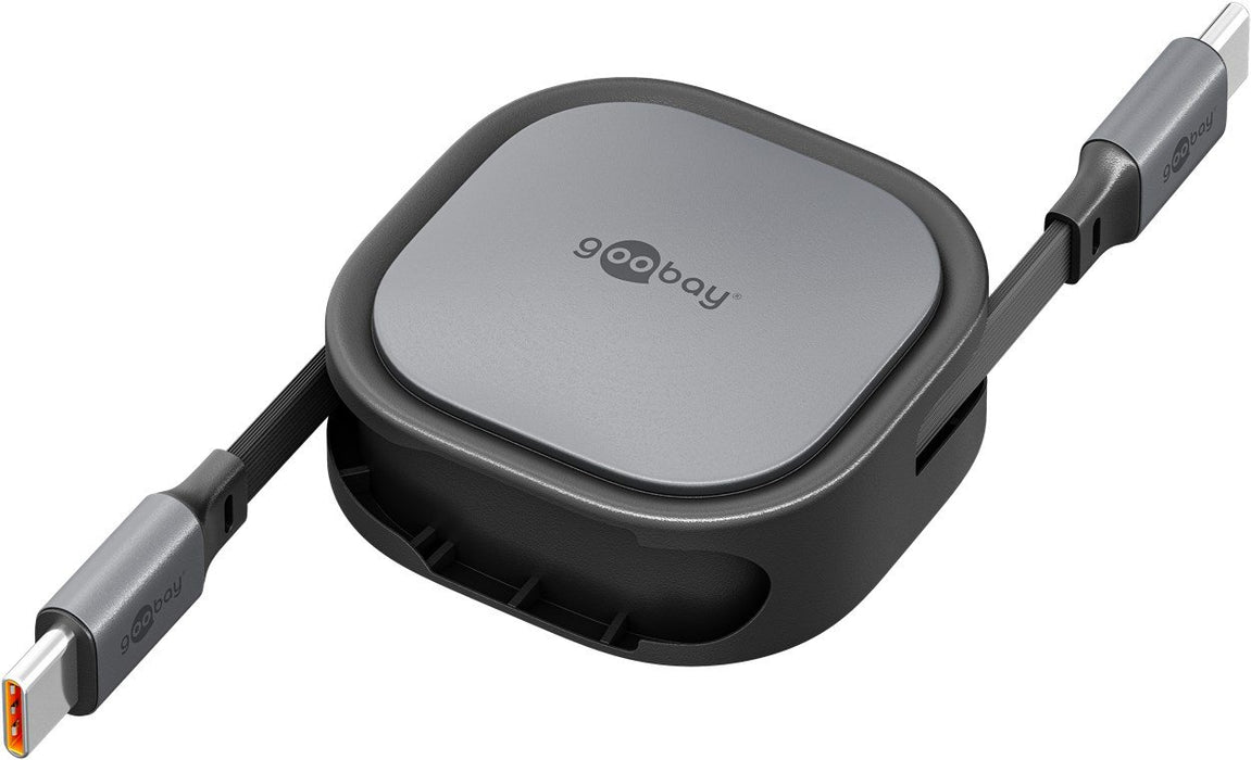 EAN 4040849774249 - Goobay 77424 cable USB USB 2.0 1 m USB C Negro, Plata imagen 2