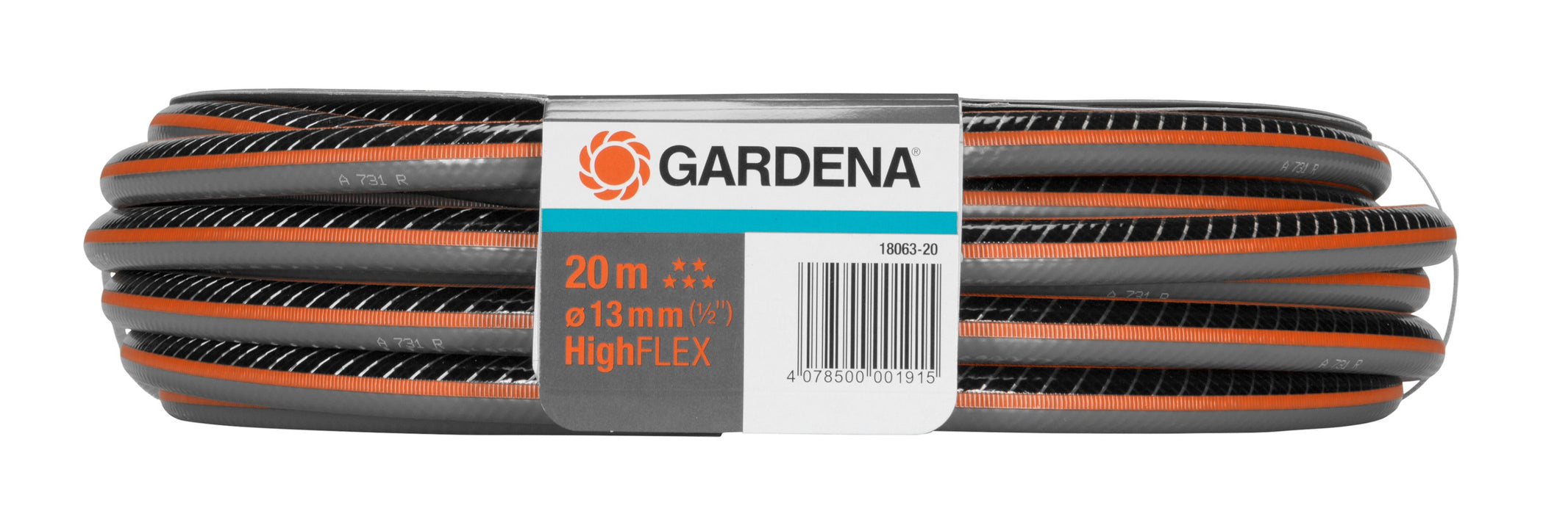 EAN 4078500001915 - Gardena 18063-20 manguera de jardín 20 m Por encima del suelo Gris, Naranja imagen 2