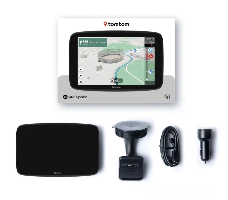EAN 0636926106924 - TomTom GO Superior navegador Fijo 15,2 cm (6") Pantalla táctil Negro imagen 4