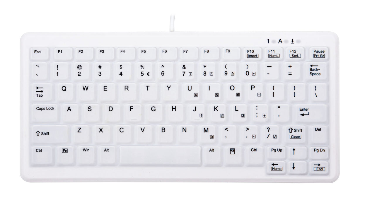 EAN 7061112879765 - CHERRY AK-C4110 teclado Médico USB QWERTY Inglés de EE. UU. Blanco imagen 1