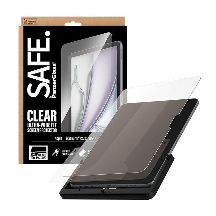EAN 5715685030628 - PanzerGlass SAFE. by ® Screen Protector iPad Air 11" (2024-2025) | Ultra-Wide Fit w. Fastfit tool Protect imagen 5
