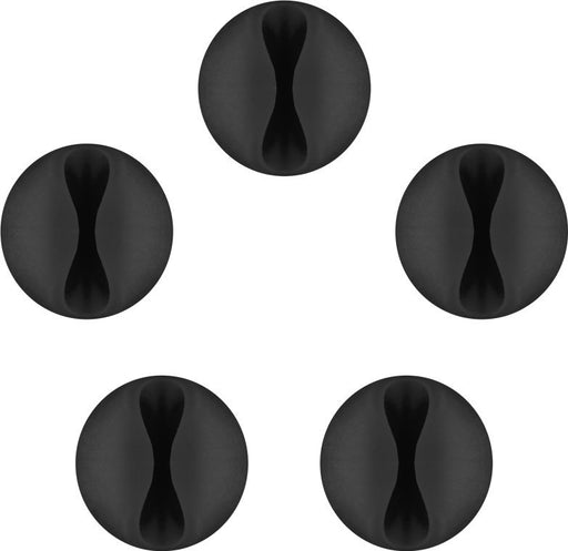 EAN 4040849950407 - Goobay 95040 organizador de cables Universal Soporte para cables Negro 5 pieza(s) imagen 1