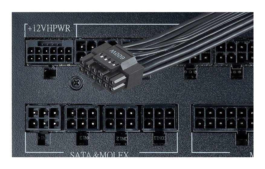 EAN 4712839557483 - Azza Platinium unidad de fuente de alimentación 1000 W 20+4 pin ATX ATX Negro imagen 4