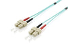 EAN 4015867197103 - Equip 255333 Cable de fibra óptica e InfiniBand 30 m SC Turquesa imagen 1