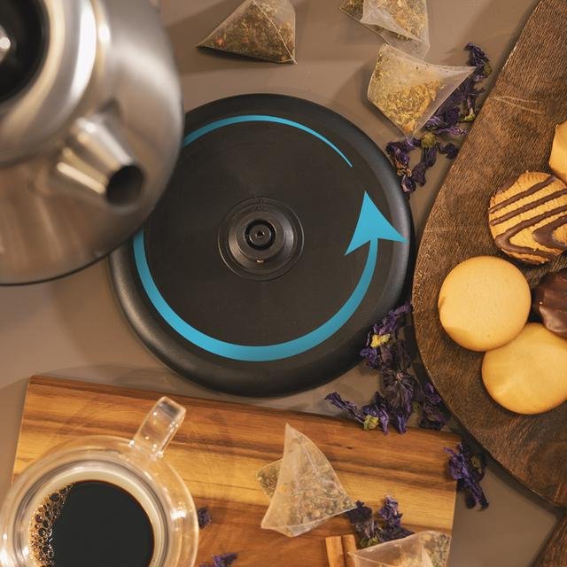 EAN 8435484014588 - Cecotec Thermosense 620 Retro Steel tetera eléctrica 1,7 L 2200 W Acero inoxidable imagen 7