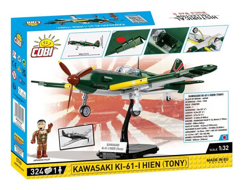 EAN 5902251057404 - COBI Kawasaki Ki-61-I Hien 'Tony' imagen 10