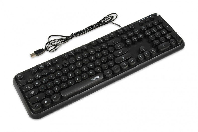 EAN 5901443053873 - iBox PULSAR teclado USB QWERTY Negro imagen 1
