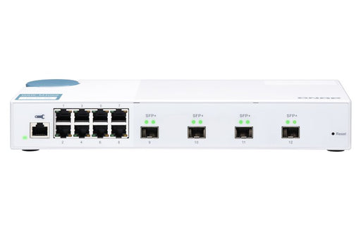 EAN 4713213516690 - QNAP QSW-M408S switch Gestionado L2 Gigabit Ethernet (10/100/1000) Blanco imagen 1