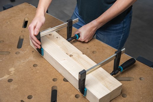 EAN 4006885305908 - wolfcraft GmbH 3059000 abrazadera Abrazadera de barra 8 cm Negro, Metálico, Turquesa imagen 5