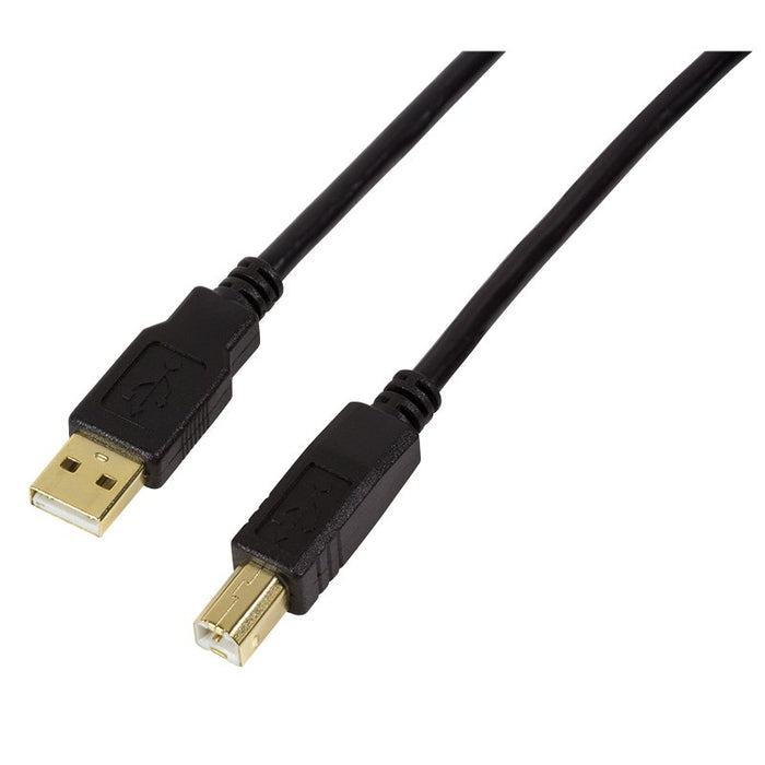 EAN 4052792039290 - LogiLink UA0265 cable USB USB 2.0 15 m USB A USB B Negro imagen 2