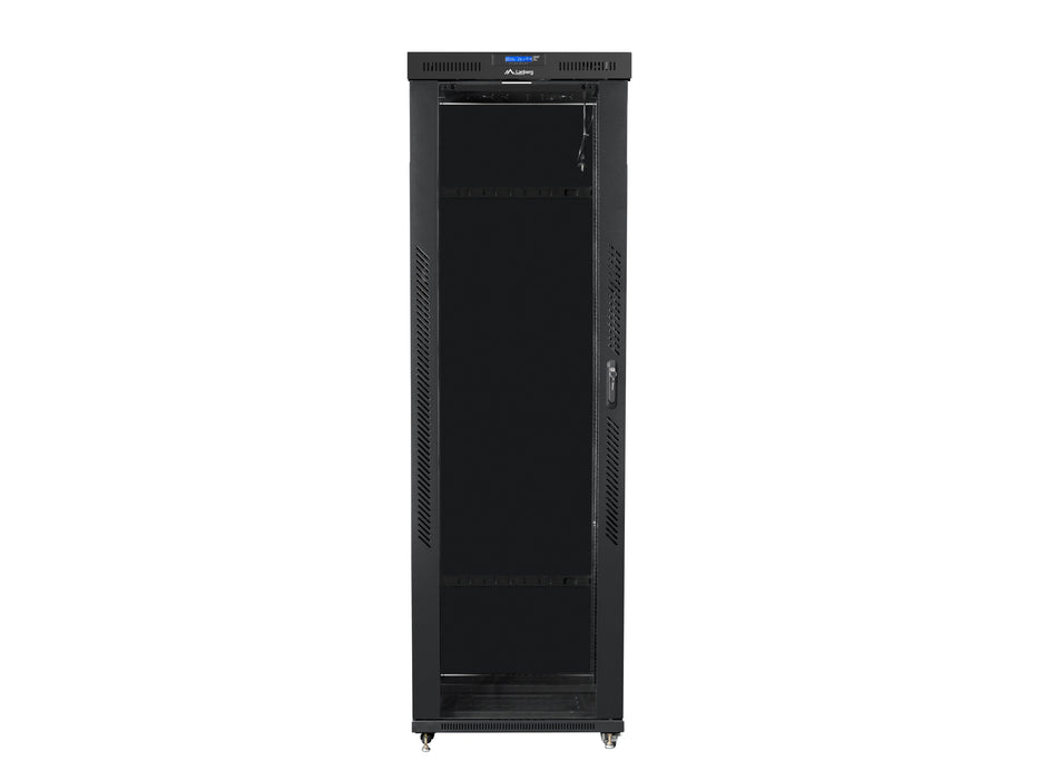 EAN 5901969415018 - Lanberg FF01-8047-12B armario rack 47U Rack o bastidor independiente Negro imagen 2