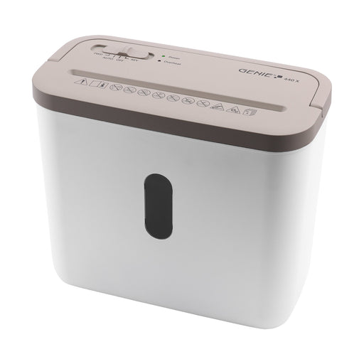 EAN 4030152953691 - Genie 440 X BR triturador de papel Corte cruzado 72 dB Marrón, Blanco imagen 1