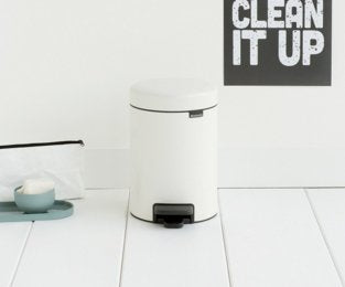 EAN 8710755112126 - Brabantia 112126 papelera 3 L Alrededor Blanco imagen 2