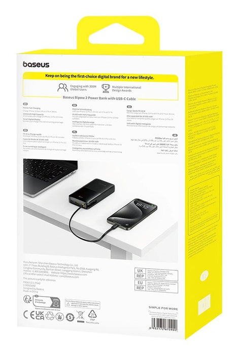 EAN 6932172670900 - Baseus Bipow 2 20000 mAh Negro imagen 8