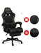 EAN 5903796011548 - Huzaro FORCE 4.7 Silla para videojuegos de PC Asiento (de seguridad) de butaca Negro, Camuflaje imagen 10