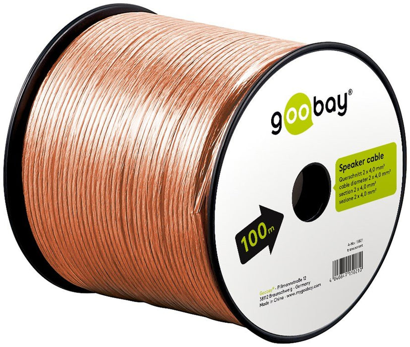 EAN 4040849150210 - Goobay 15021 cable de audio 100 m Transparente imagen 7