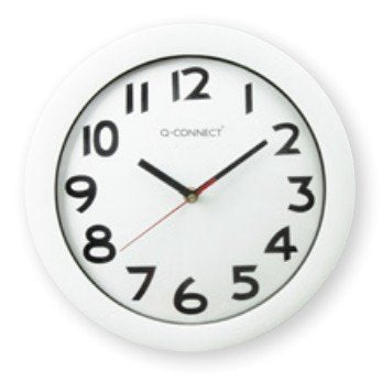 EAN 5705831155893 - Q-CONNECT KF15589 reloj de mesa o pared Reloj analógico Alrededor Blanco imagen 1