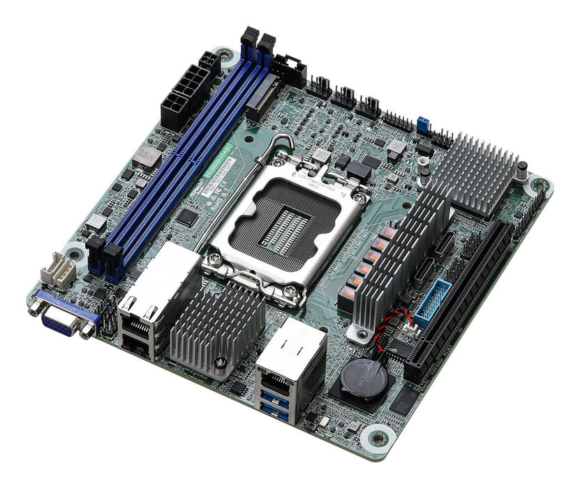 EAN 4711430521831 - Asrock EC266D2I-2T/AQC placa base Intel C266 LGA 1700 mini ITX imagen 2