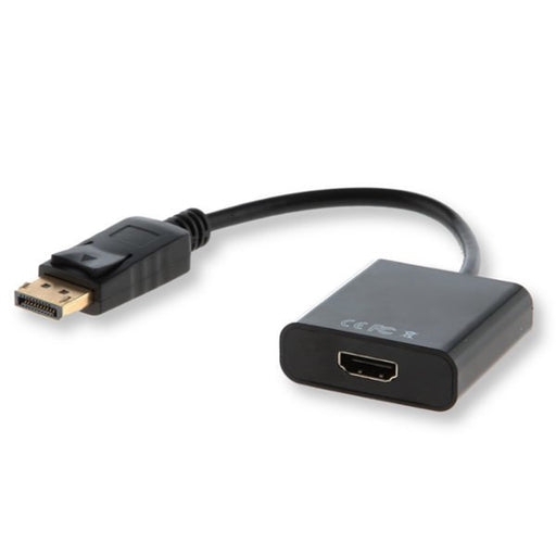 EAN 5901986040484 - Savio CL-55 adaptador de cable de vídeo 0,2 m DisplayPort HDMI tipo A (Estándar) Negro imagen 1