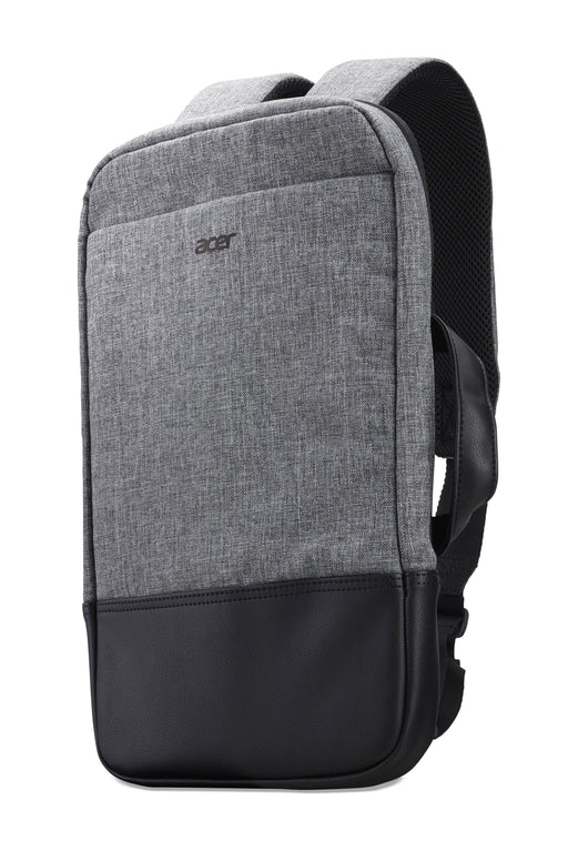 EAN 0191114617120 - Acer NP.BAG1A.289 maletines para portátil 35,6 cm (14") Mochila Negro, Gris imagen 2