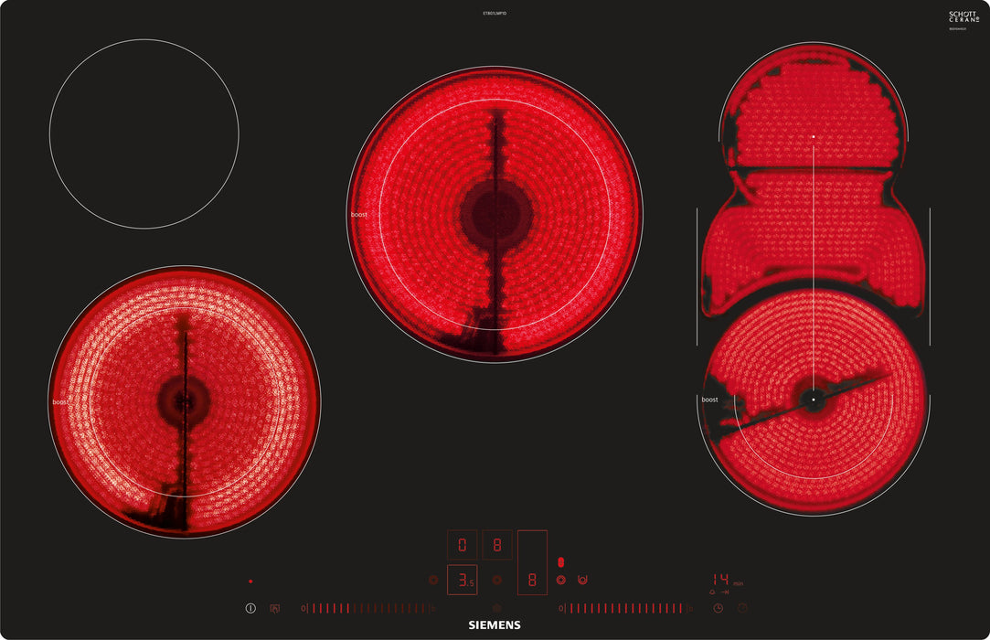 EAN 4242003694367 - Siemens ET801LMP1D hobs Negro Integrado Cerámico 5 zona(s) imagen 1