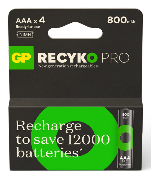 EAN 4891199223174 - GP Batteries ReCyko Pro GPRCP80AAA174C4 pila doméstica Batería recargable AAA Níquel-metal hidruro (NiMH) imagen 1
