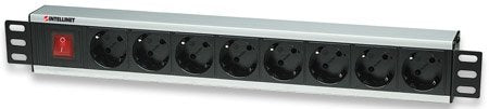 EAN 0766623207157 - Intellinet 19" Rackmount Blanco 8 salidas AC 250 V 3 m imagen 1