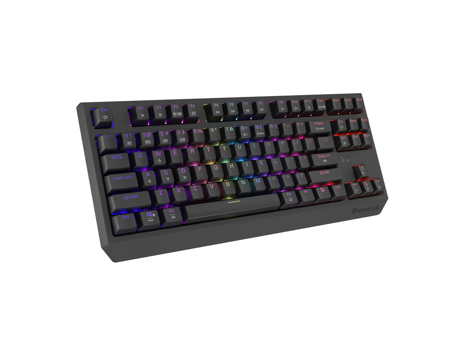 EAN 5901969443806 - GENESIS Thor 230 TKL teclado Juego USB + RF Wireless + Bluetooth QWERTY Negro imagen 14