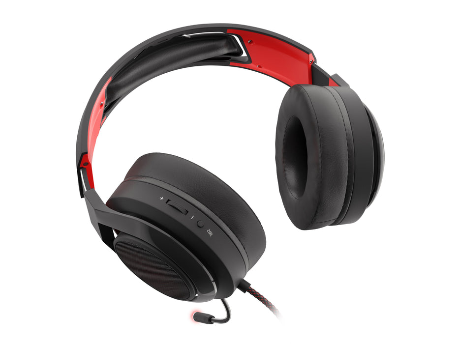 EAN 5901969420319 - GENESIS Radon 610 Auriculares Alámbrico Diadema Juego USB tipo A Negro, Rojo imagen 5