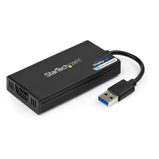 EAN 0065030859271 - StarTech.com USB32HD4K Adaptador gráfico USB 3840 x 2160 Pixeles Negro imagen 1