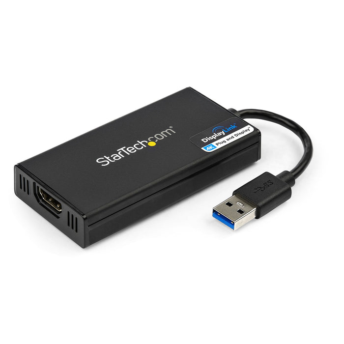 EAN 0065030859271 - StarTech.com USB32HD4K Adaptador gráfico USB 3840 x 2160 Pixeles Negro imagen 1