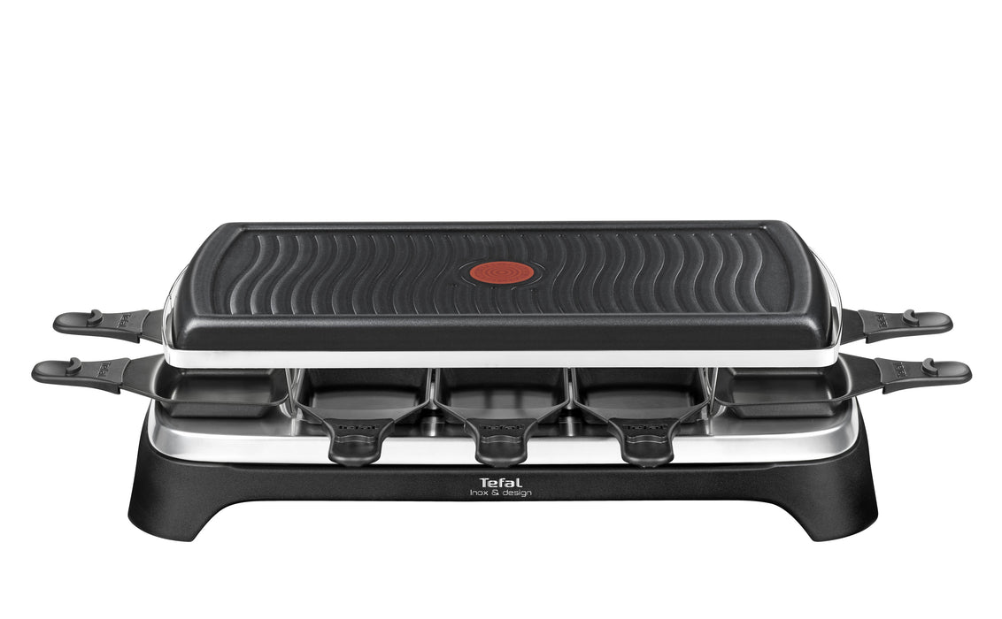 EAN 3168430851900 - Tefal RE4588 parrilla de interior 10 personas(s) 1350 W Negro, Acero inoxidable imagen 2
