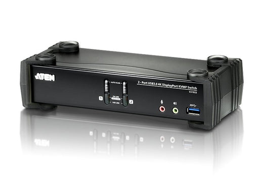 EAN 4719264644764 - ATEN CS1922 interruptor KVM Negro imagen 1