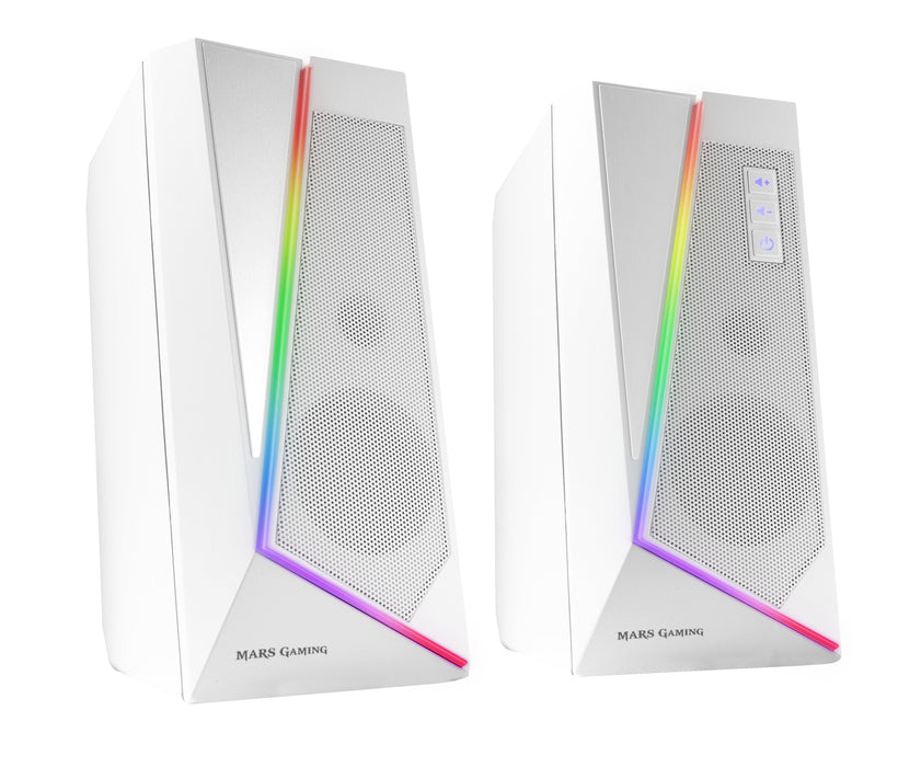 EAN 4711099470143 - Mars Gaming MS7W altavoz Blanco Inalámbrico y alámbrico imagen 1
