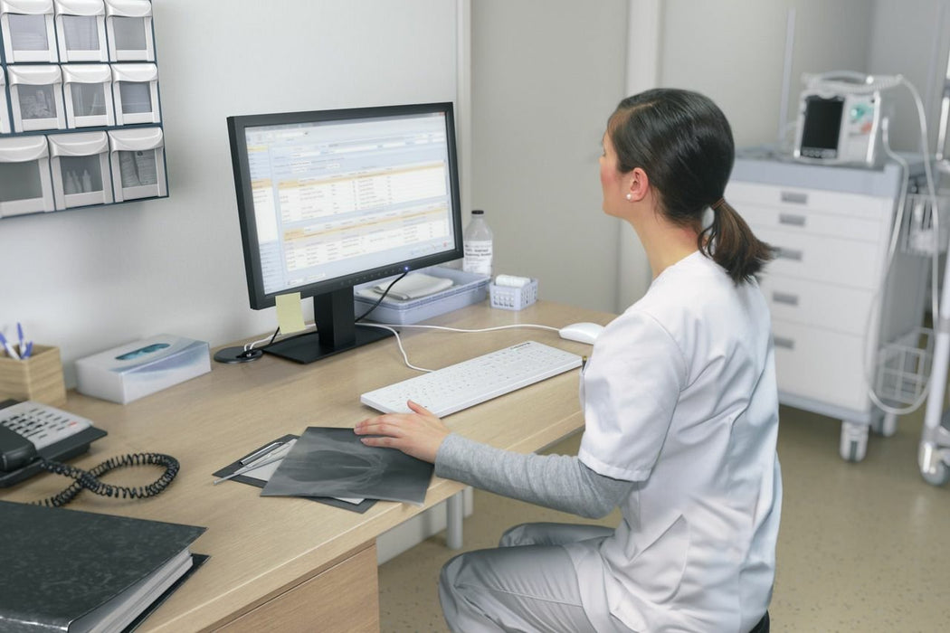 EAN 7061112753645 - CHERRY AK-C8112 teclado Médico USB QWERTZ Alemán Blanco imagen 9