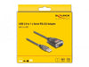 EAN 4043619614004 - DeLOCK 61400 cambiador de género para cable USB A Negro imagen 2