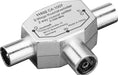 EAN 4040849115325 - Goobay 11532 cable divisor y combinador Divisor de señal para cable coaxial Plata imagen 1