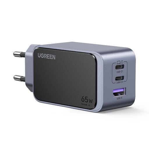 EAN 6941876230426 - Ugreen Nexode Air 65W sieninis kroviklis, USB + 2x USB-C pilkos spalvos Ordenador portátil, Teléfono móvi imagen 1