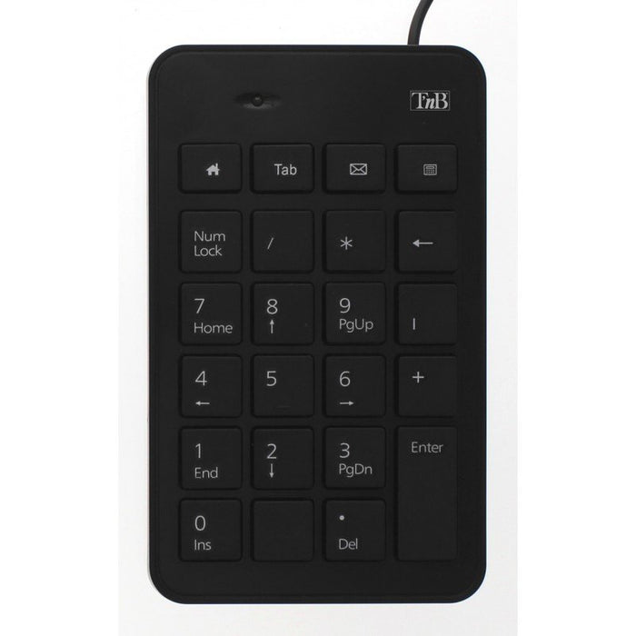 EAN 3303170026106 - T'nB MPV1 teclado numérico Portátil USB Negro imagen 2