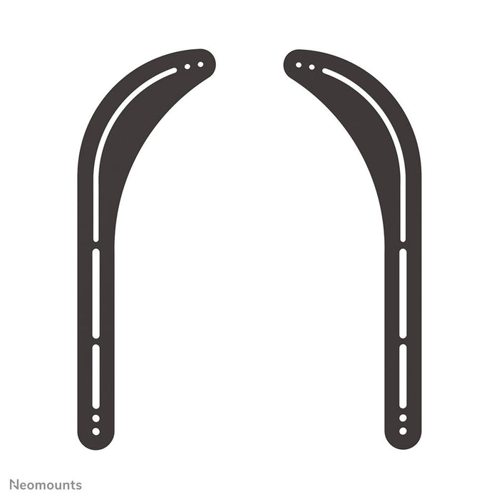 EAN 8717371445119 - Neomounts NM-USP100BLACK soporte de altavoz Soporte para TV Acero Negro imagen 2