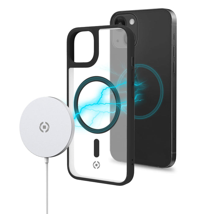 EAN 8021735197638 - Celly Magmatt funda para teléfono móvil 15,5 cm (6.1") Negro, Transparente imagen 5