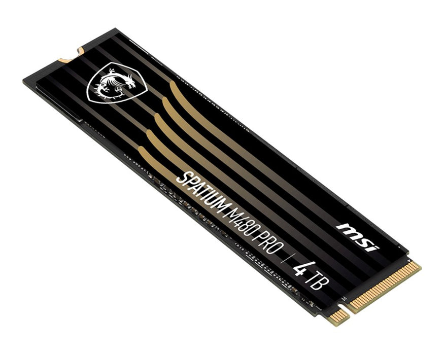 EAN 4711377105620 - MSI SPATIUM M480 PRO PCIE 4.0 NVME M.2 4TB unidad de estado sólido PCI Express 4.0 3D NAND imagen 5