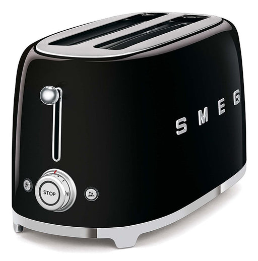 EAN 8017709190798 - Smeg TSF02BLEU tostadora 6 4 rebanada(s) 1500 W Negro imagen 2