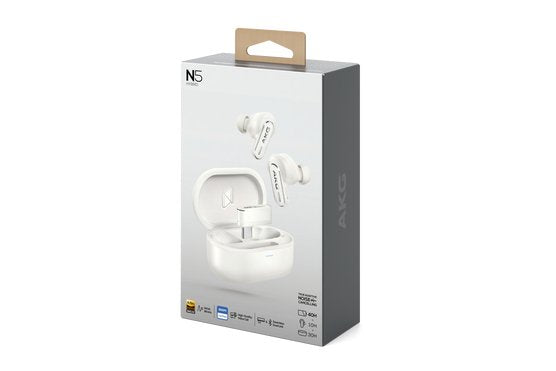 EAN 1200130008375 - AKG N5 HYBRID Auriculares Inalámbrico Dentro de oído Llamadas/Música Bluetooth Blanco imagen 13