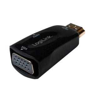 EAN 4052792045048 - LogiLink CV0107 cambiador de género para cable HDMI VGA Negro imagen 2