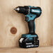 EAN 0088381866323 - Makita DDF485ZJ taladro 1900 RPM Sin llave 1,7 kg Negro, Azul imagen 3